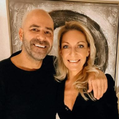 Jolyn Bosz with her husband Peter Bosz.